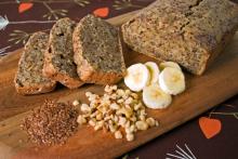 Banana Flax Loaf Photo
